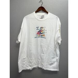 Vintage Grandma Shirt Need A Hug Call 1-800 Grandma Tee 90s Stained XL